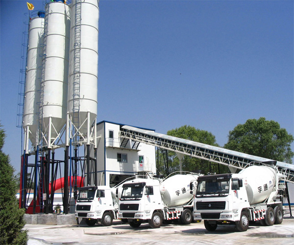 HZS90 Concrete Batching Plant 