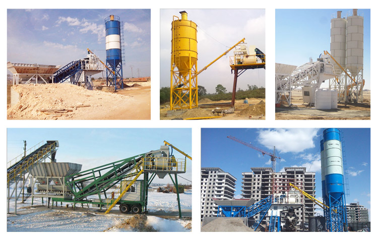 YHZS35 Mobile Concrete Batching Plant